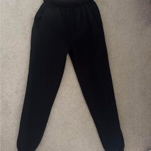 Black Jogger Sweatpants